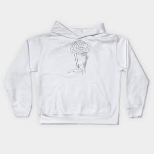 Whale swings Kids Hoodie